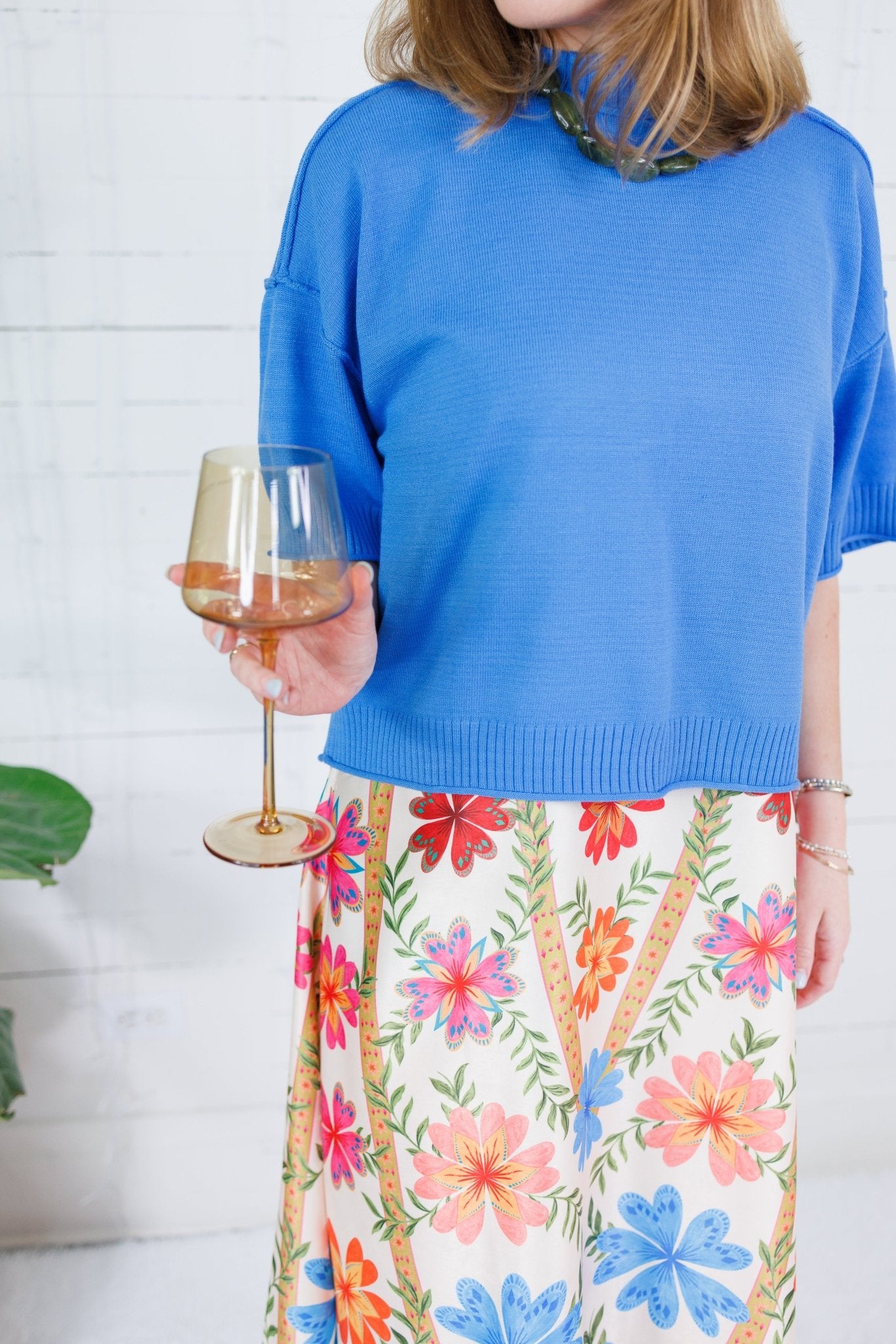 Camille Cream Floral Slip Dress Briton Court