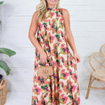 Camille Floral Maxi Dress
