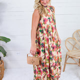 Camille Floral Maxi Dress