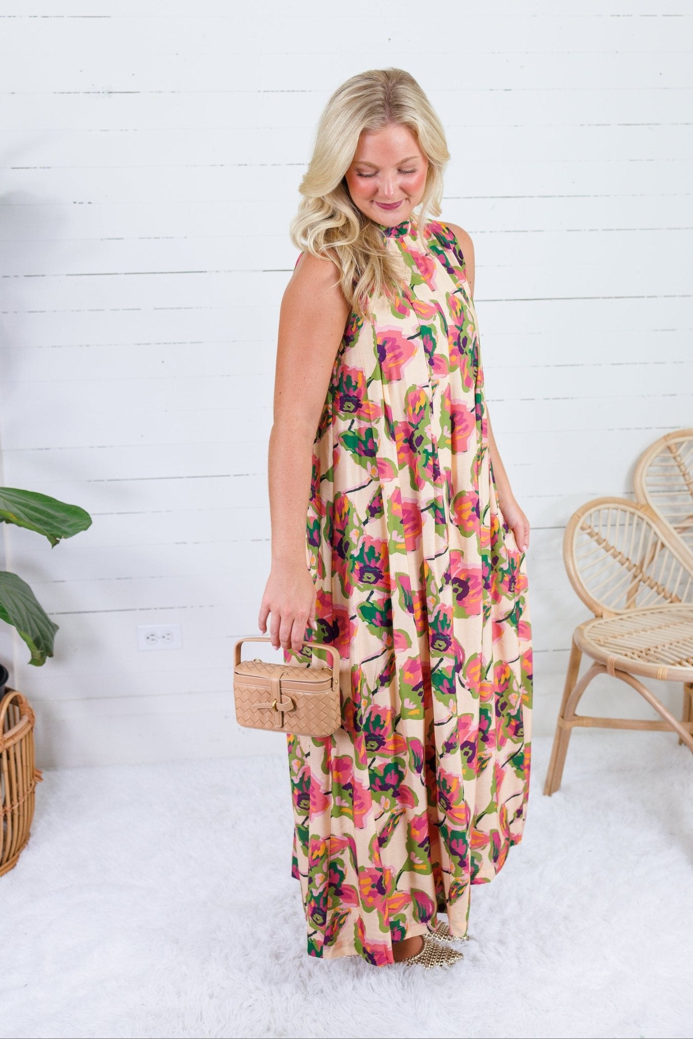 Camille Floral Maxi Dress