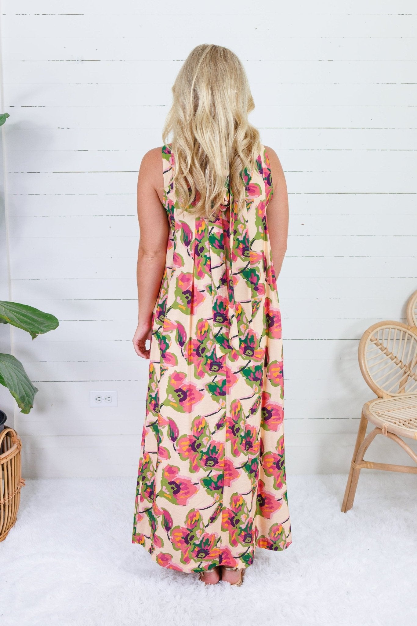 Camille Floral Maxi Dress