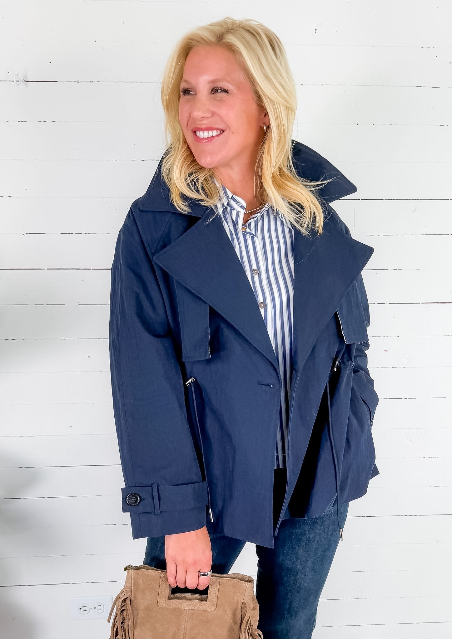 Campany Navy Sporty Jacket TCEC