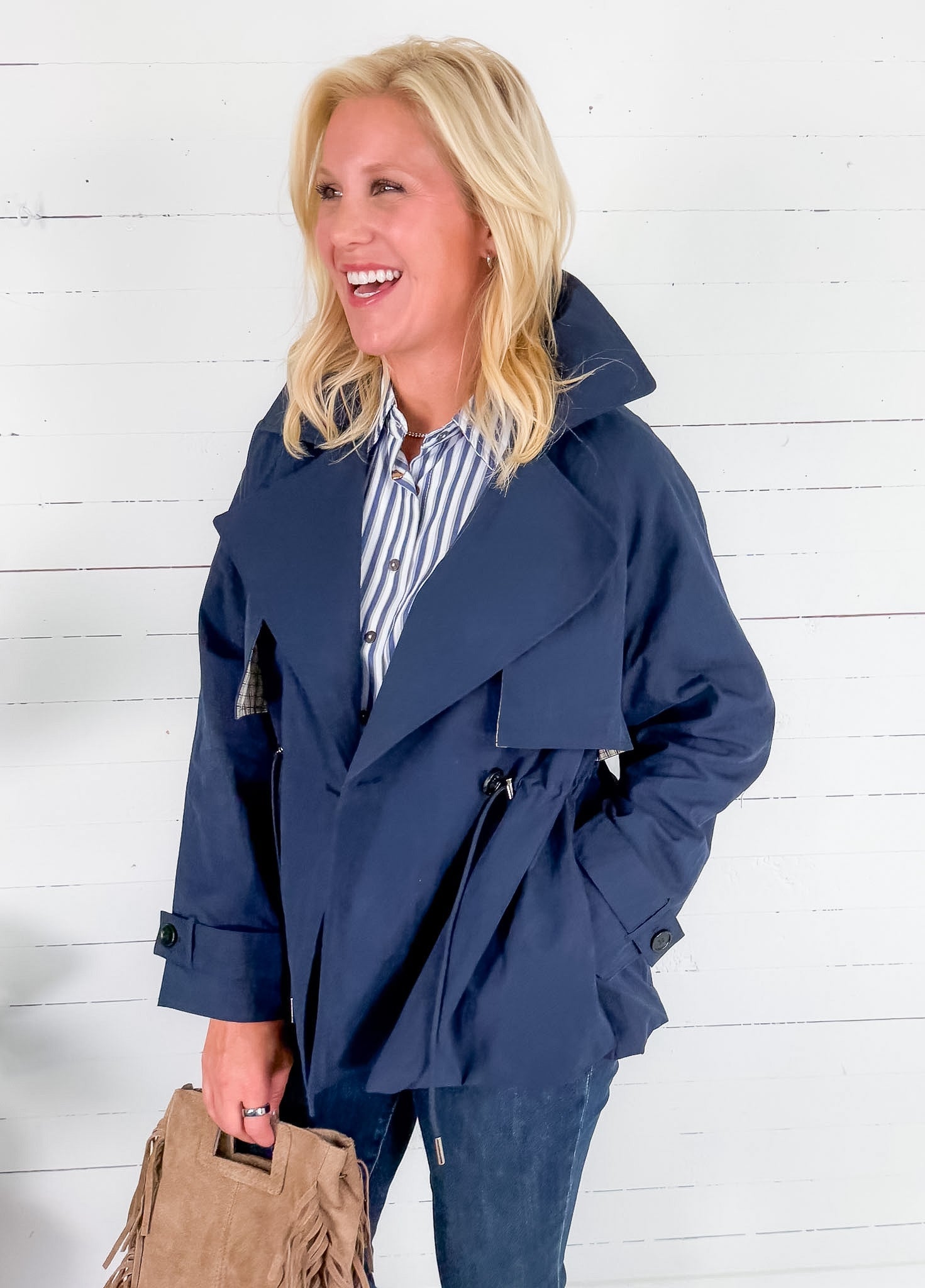 Campany Navy Sporty Jacket TCEC
