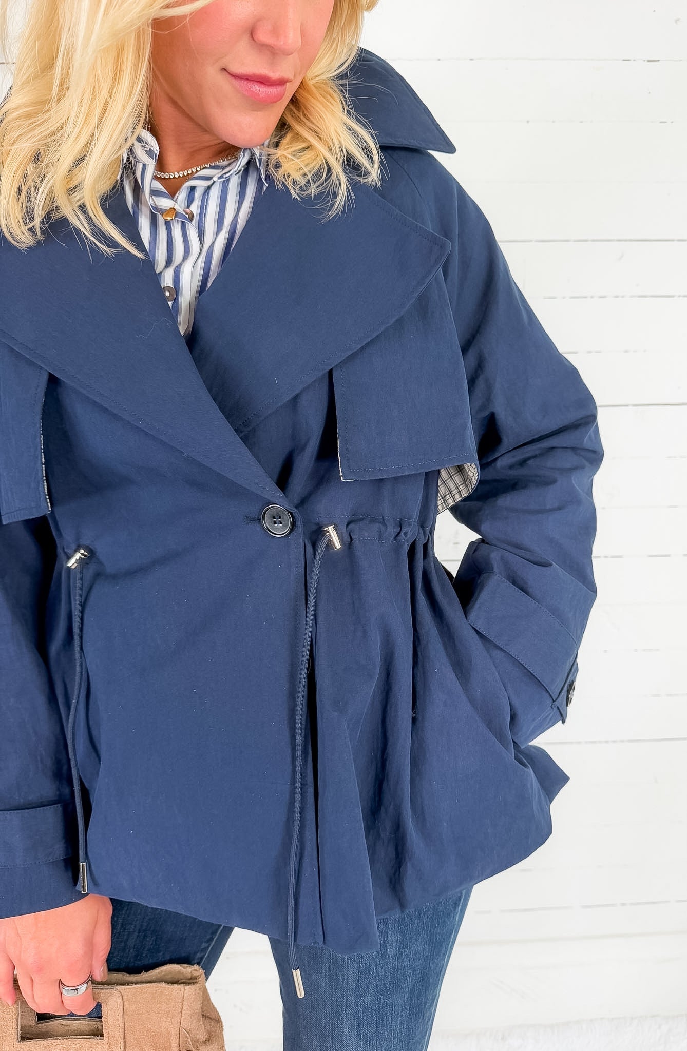 Campany Navy Sporty Jacket TCEC