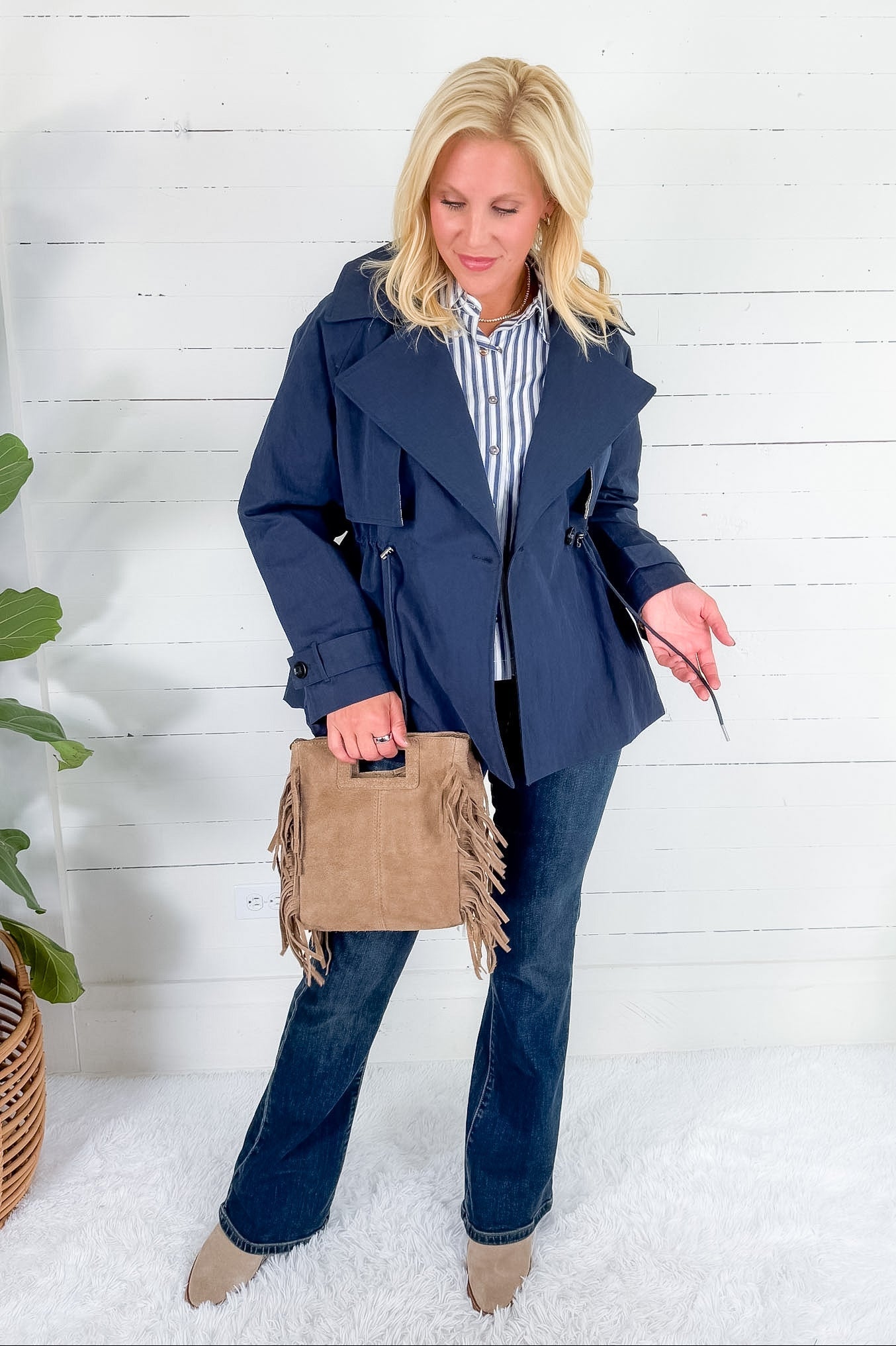 Campany Navy Sporty Jacket TCEC