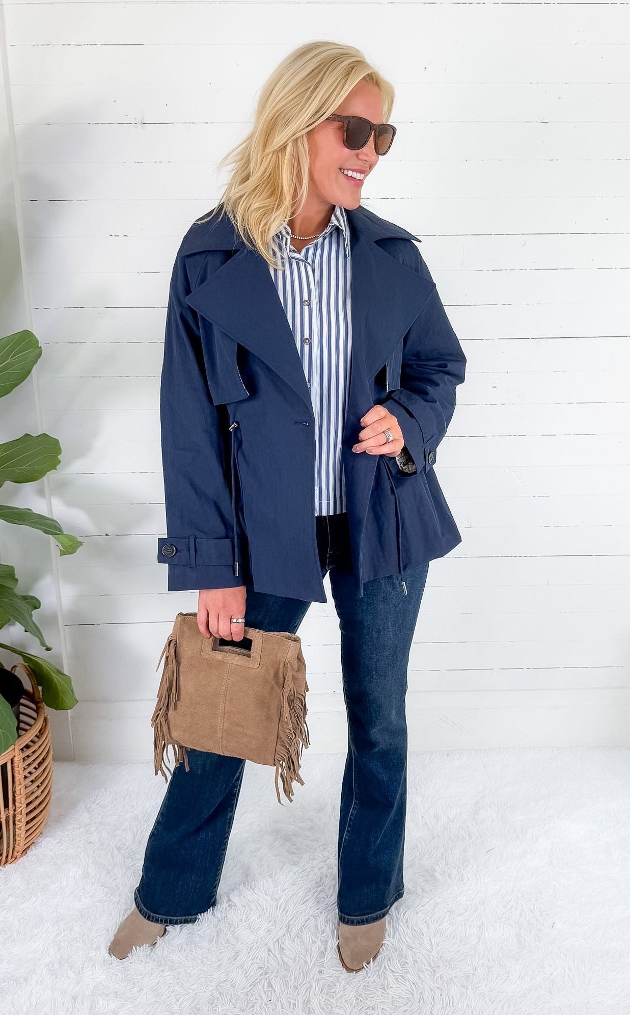 Campany Navy Sporty Jacket TCEC