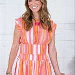 Cardinal Sirocco Stripe Top Meet Me in Santorini 