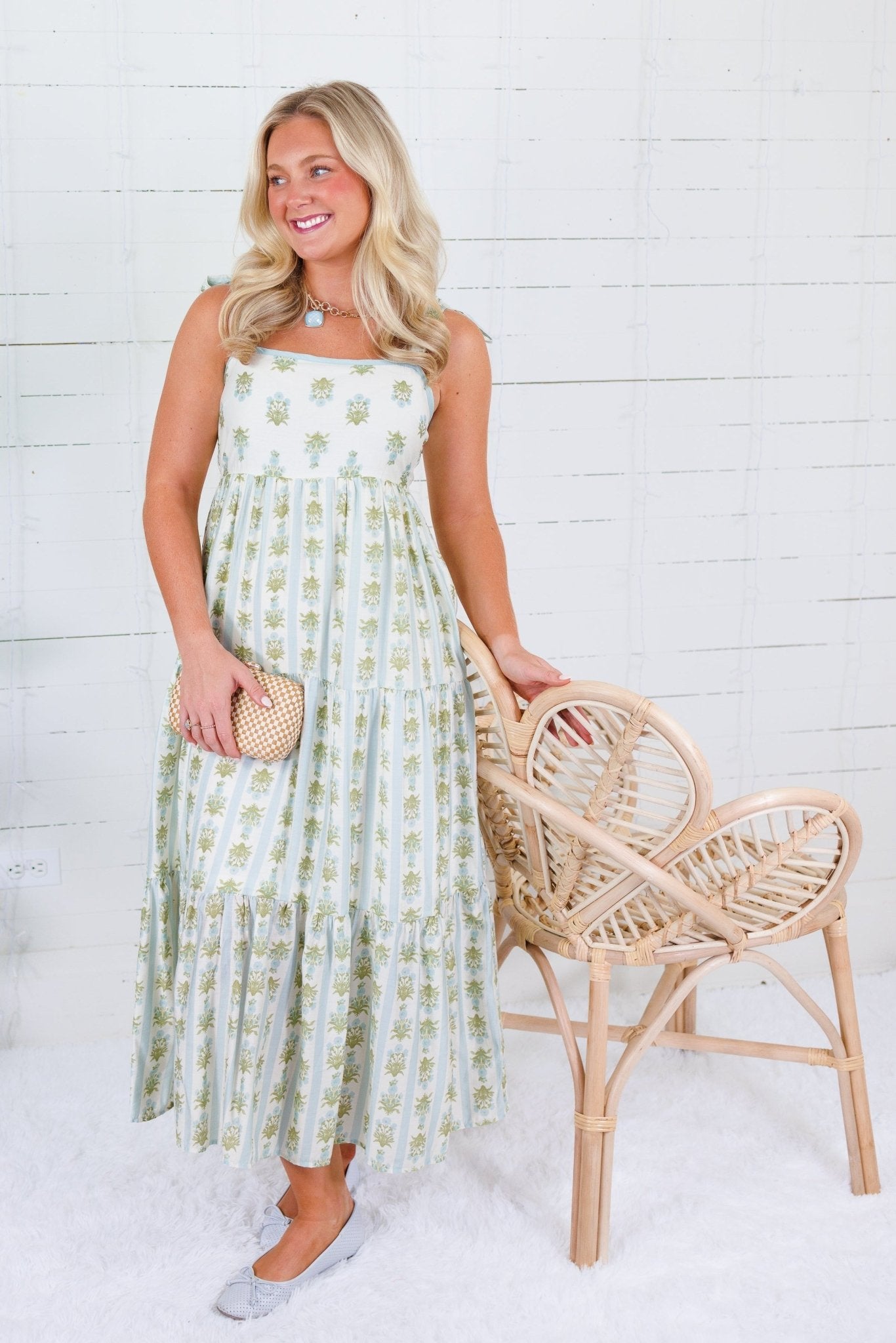 Carmichael Moody Blues Maxi Dress Blu Pepper