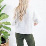 Carnival Ivory Boxy Sweater Le Lis