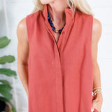 Catherine Rust Mini Dress Entro