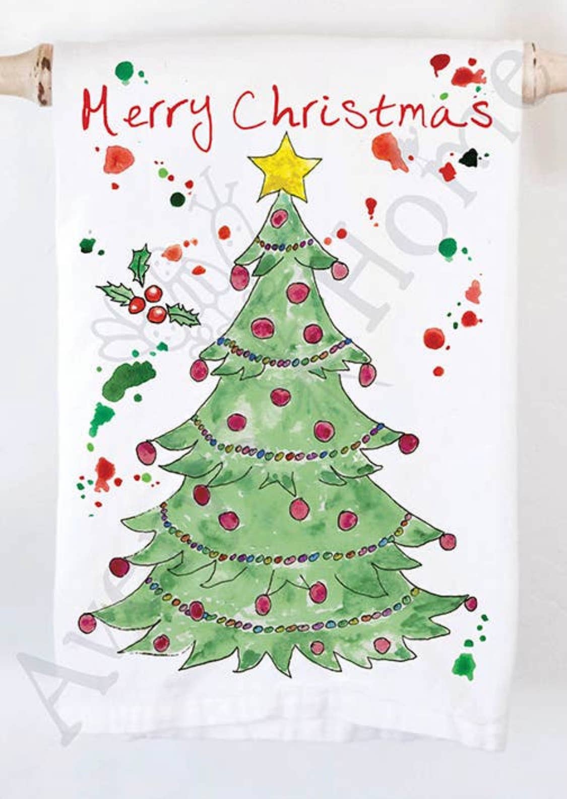 Christmas Tree Holiday Kitchen Towel