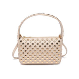 Isabel Oatmilk Studded Crossbody