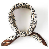 Leopard Bandana Square Scarf