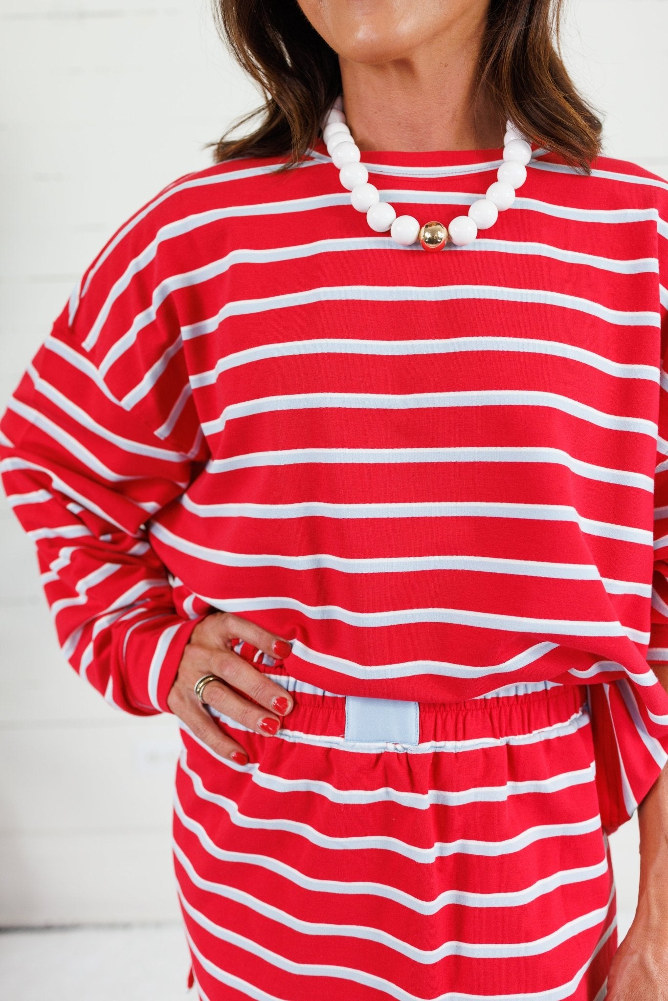 Charles Tomato + Sky Lounge Sweatshirt Day + Moon
