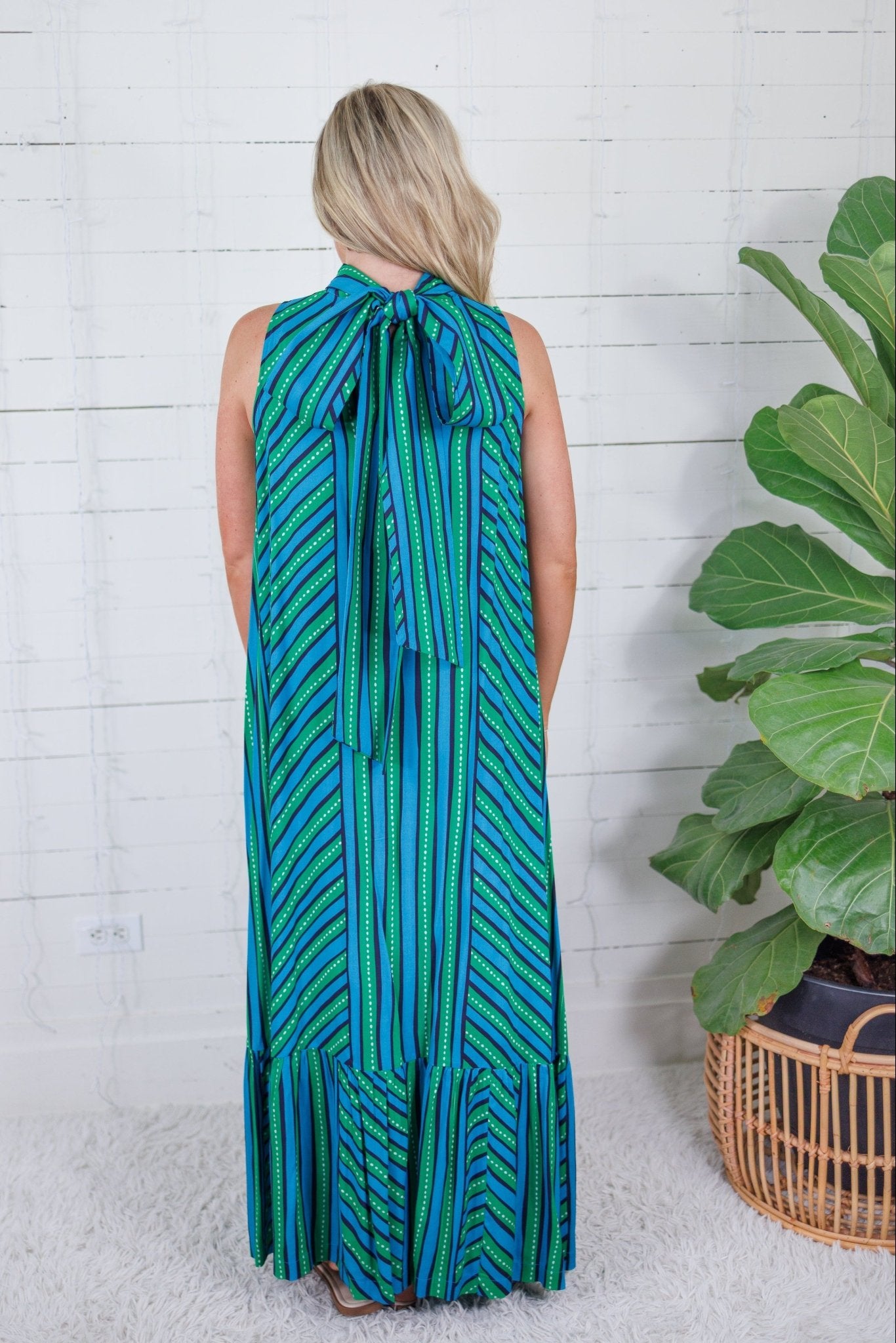 Charli Jade Green Maxi Dress Briton Court 