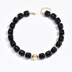 Charlotte Barrel Acrylic Bead + Gold Necklace - A3 Accessories - Jewelry - Clover + Bee