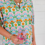 Charlotte Dreamy Meadows Mini Dress Adrienne