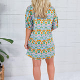 Charlotte Dreamy Meadows Mini Dress Adrienne