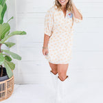 Charlotte Honey Drops Mini Dress Adrienne