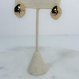 Cheney Puffy Gold Hoops