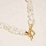 Chunky Clear Resin Bead Necklace - A3 Accessories - Jewelry - Clover + Bee
