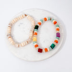 Chunky Marble Resin Beaded Necklace - A3 Accessories - Jewelry - Clover + Bee