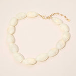 Chunky Marbled Pebble Beaded Statement Necklace - A3 Accessories - Jewelry - Clover + Bee