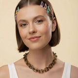 Chunky Resin Chain Link Necklace - A3 Accessories - Jewelry - Clover + Bee