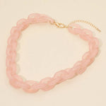 Chunky Resin Chain Link Necklace - A3 Accessories - Jewelry - Clover + Bee