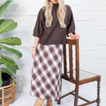 Clancy Brown Mock Neck Sweater Glam
