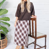 Clancy Brown Mock Neck Sweater Glam