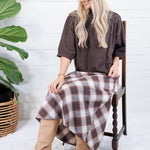 Clancy Brown Mock Neck Sweater Glam