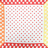 Classic Polka Dot Print Square Scarf - A3 Accessories - miscellanous - Clover + Bee