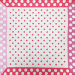 Classic Polka Dot Print Square Scarf - A3 Accessories - miscellanous - Clover + Bee