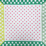 Classic Polka Dot Print Square Scarf - A3 Accessories - miscellanous - Clover + Bee