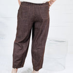 Claude Espresso Pegged Pants Mustard Seed