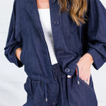 Claude Indigo Pegged Pants Mustard Seed