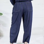 Claude Indigo Pegged Pants Mustard Seed