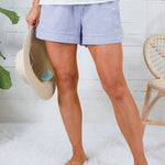 Claussen Navy Stripe Shorts Allie Rose