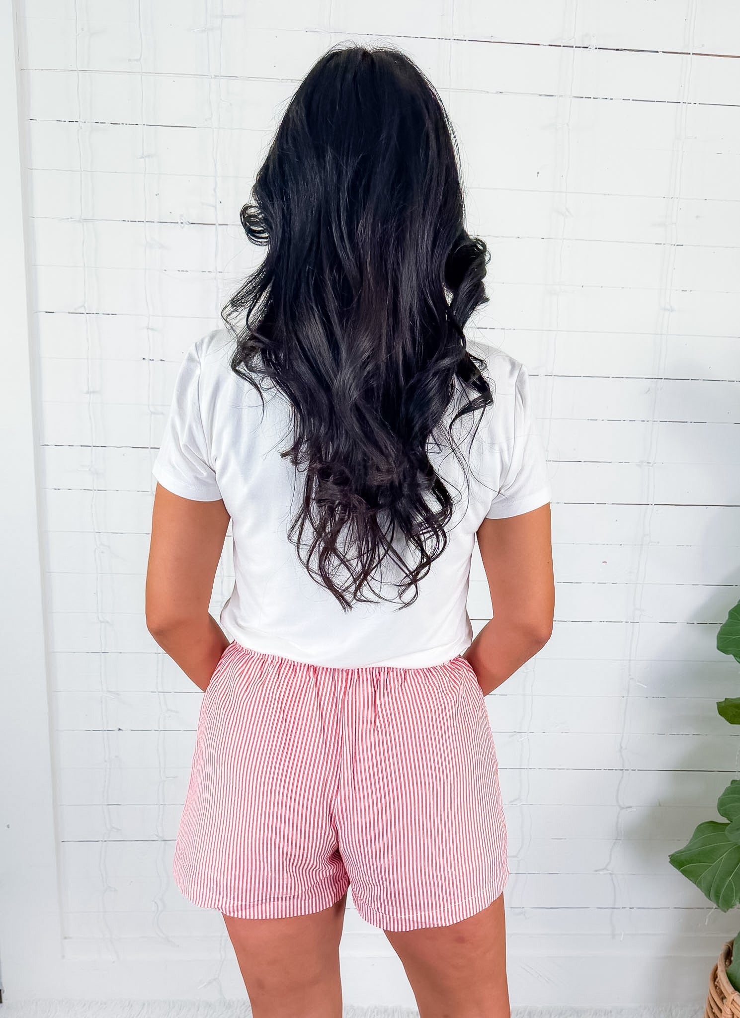 Clayton Ivory Double Layer Crew Tee Karlie