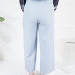Cleveland Dusty Blue Wide Leg Pants Glam