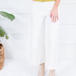 Cleveland Ivory Wide Leg Pants Glam