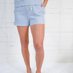 Collins Blue Gingham Shorts Entro