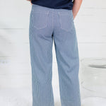 Colton Navy Stripe Pants Entro