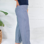 Colton Navy Stripe Pants Entro