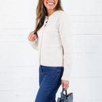 Columbia Heather Cream Cardigan Molly Bracken