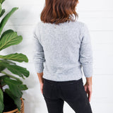 Columbia Heather Grey Cardigan Molly Bracken
