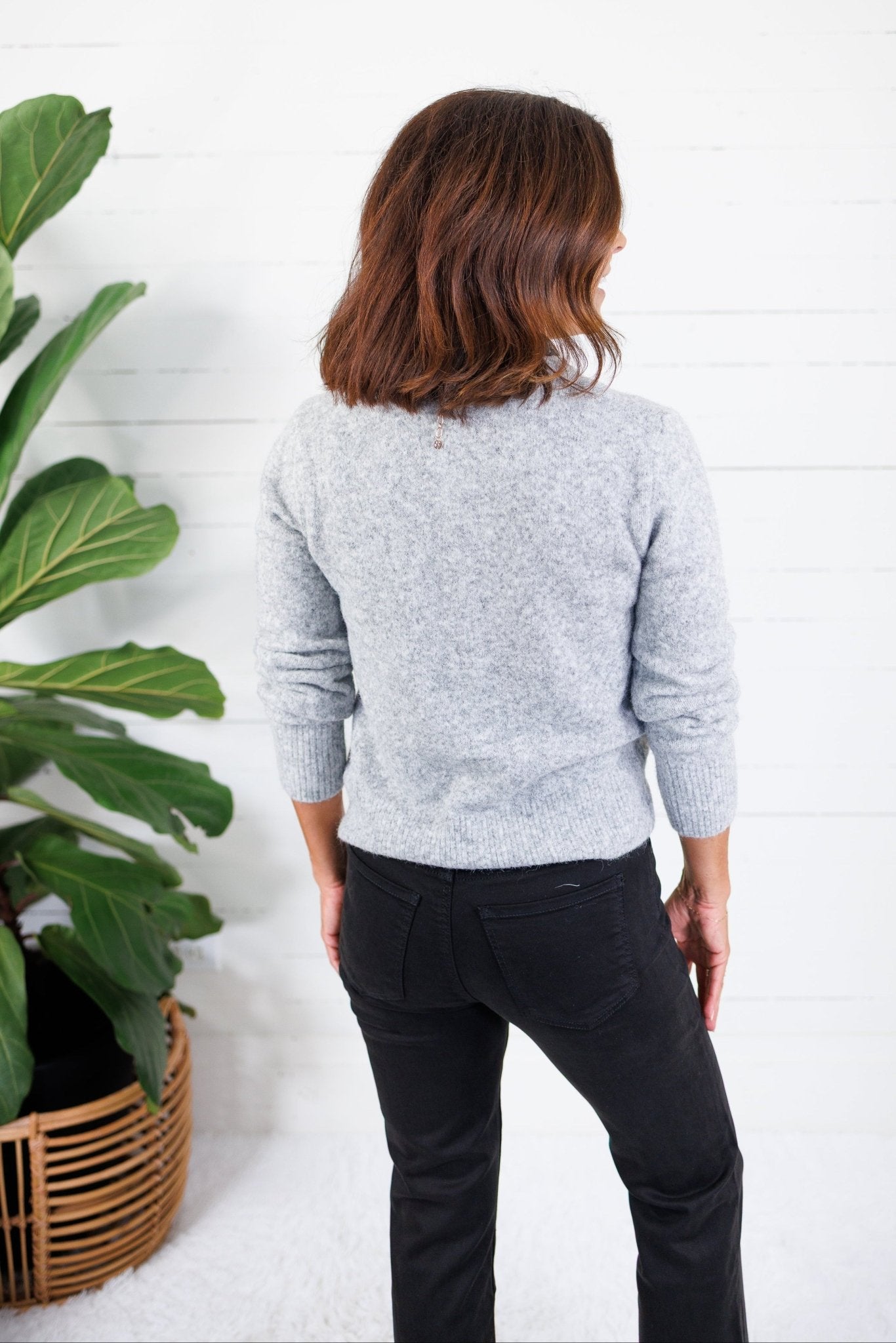 Columbia Heather Grey Cardigan Molly Bracken