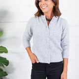 Columbia Heather Grey Cardigan Molly Bracken