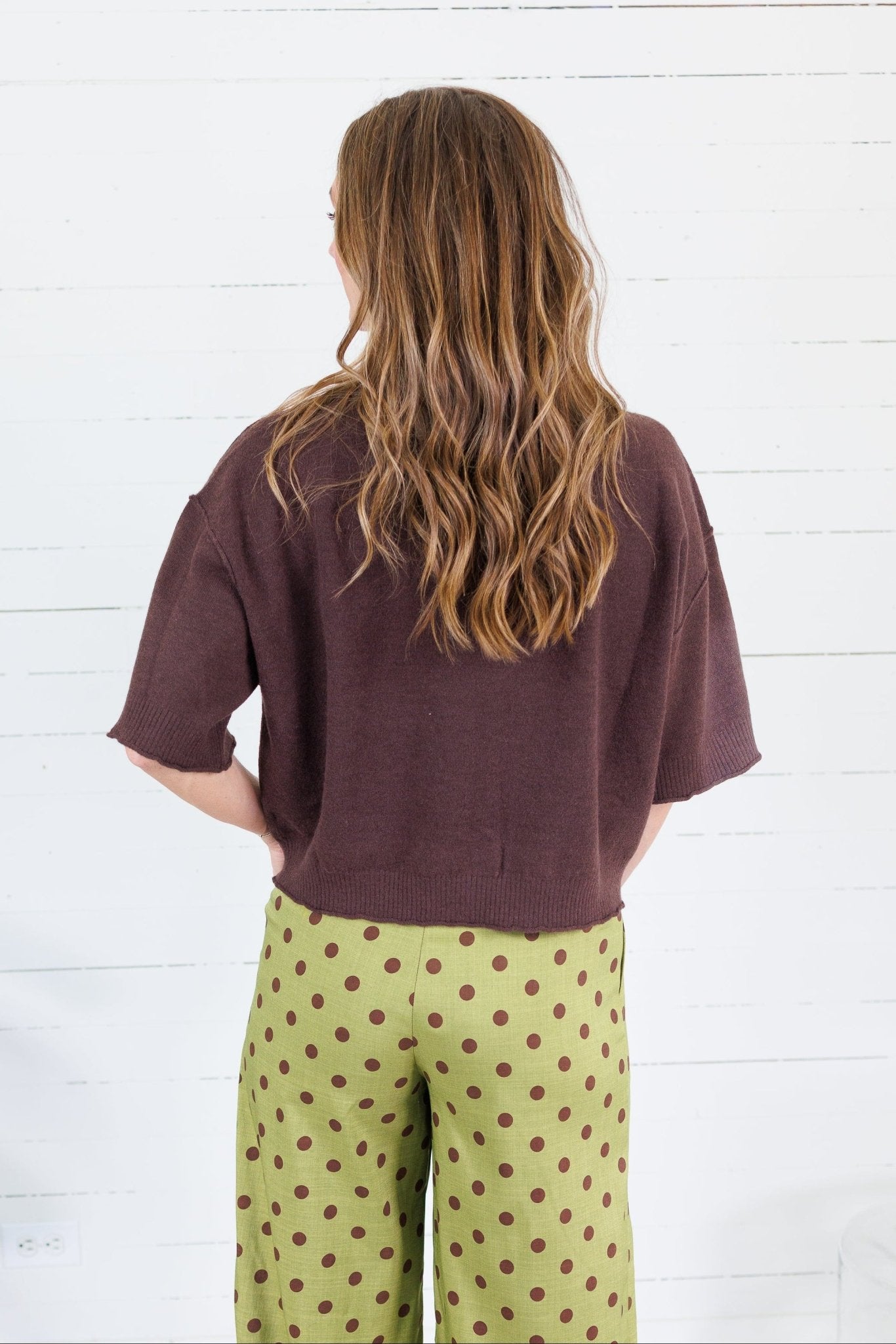 Conrad Brown Sweater Entro